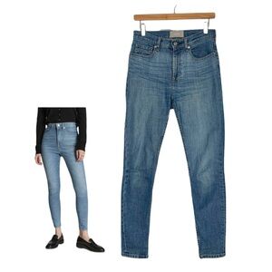 Everlane Women’s High Rise 2016 Skinny Jeans Medium Wash Size 27